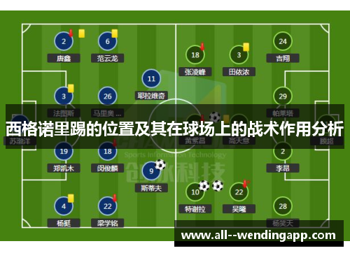 西格诺里踢的位置及其在球场上的战术作用分析